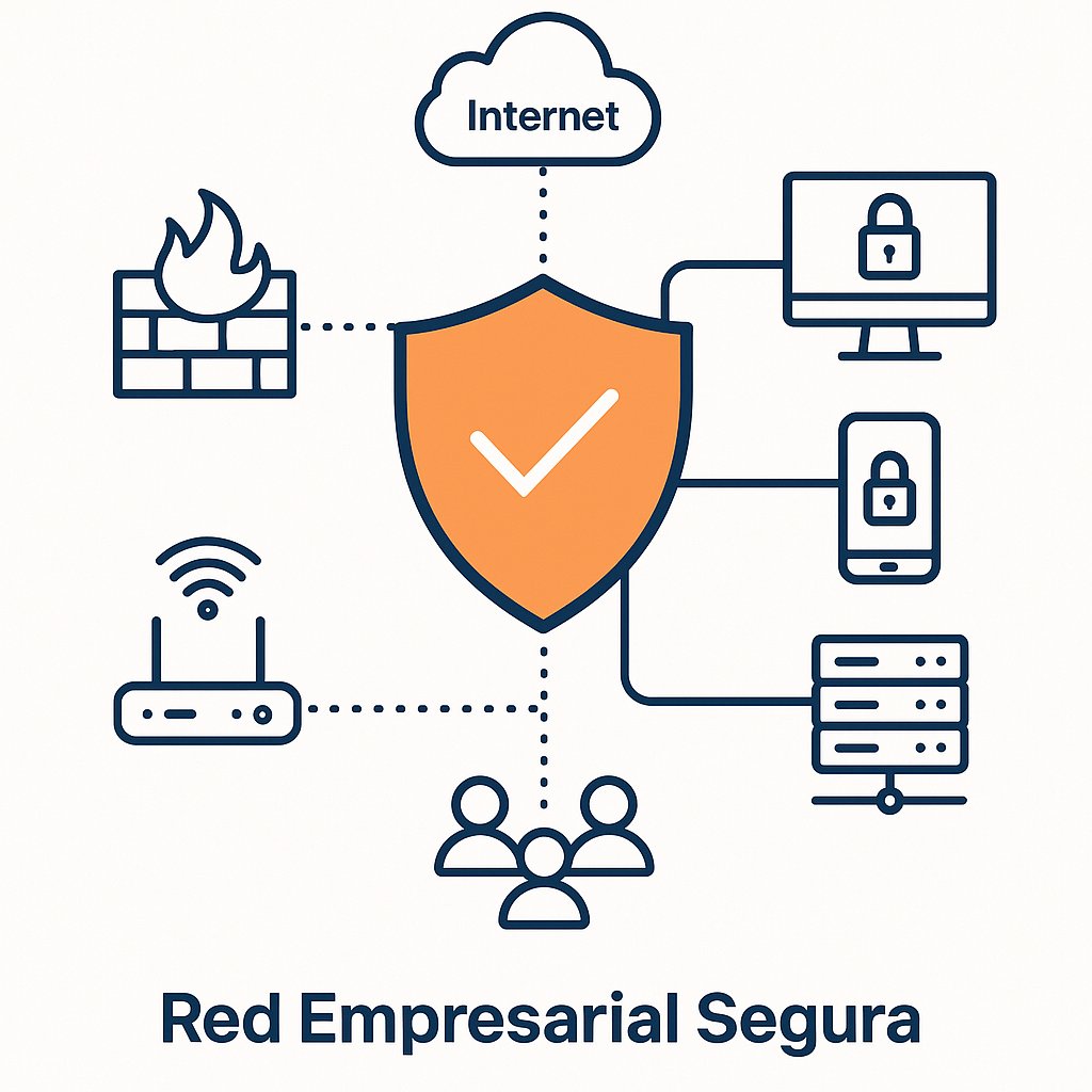 Esquema red empresarial segura