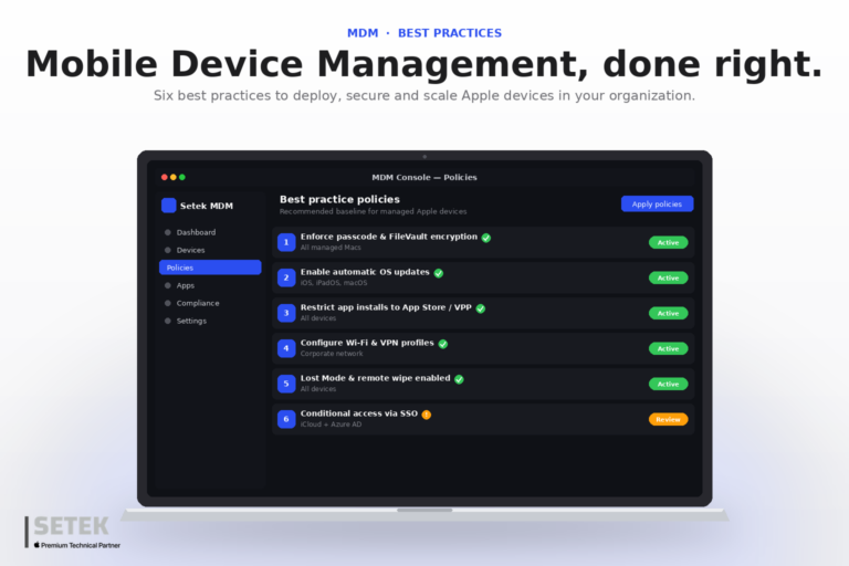 MDM-setup